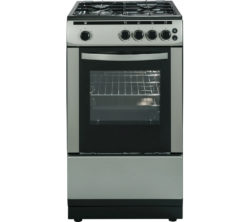 ESSENTIALS  CFSGSV16 50 cm Gas Cooker - Silver